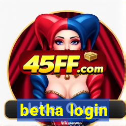 betha login